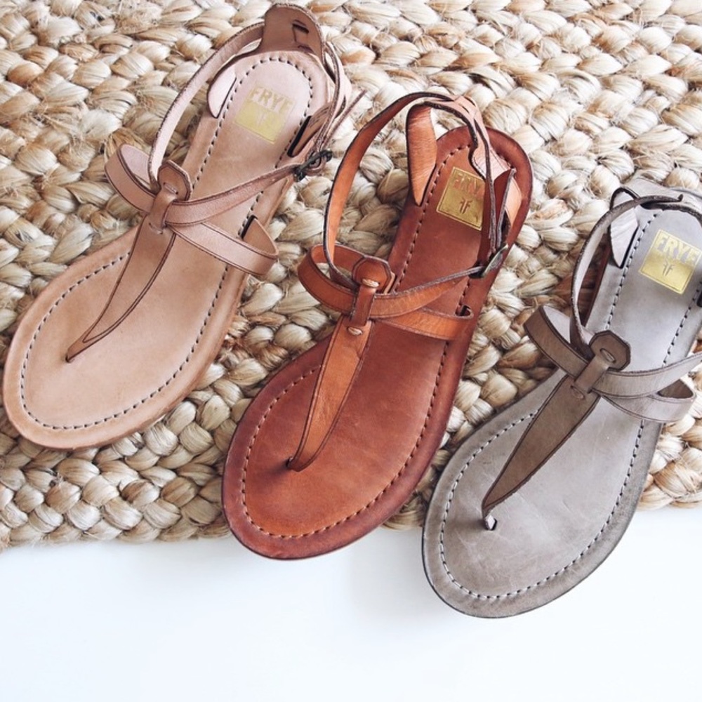 Frye Rachel Ring T Strap Sandal
